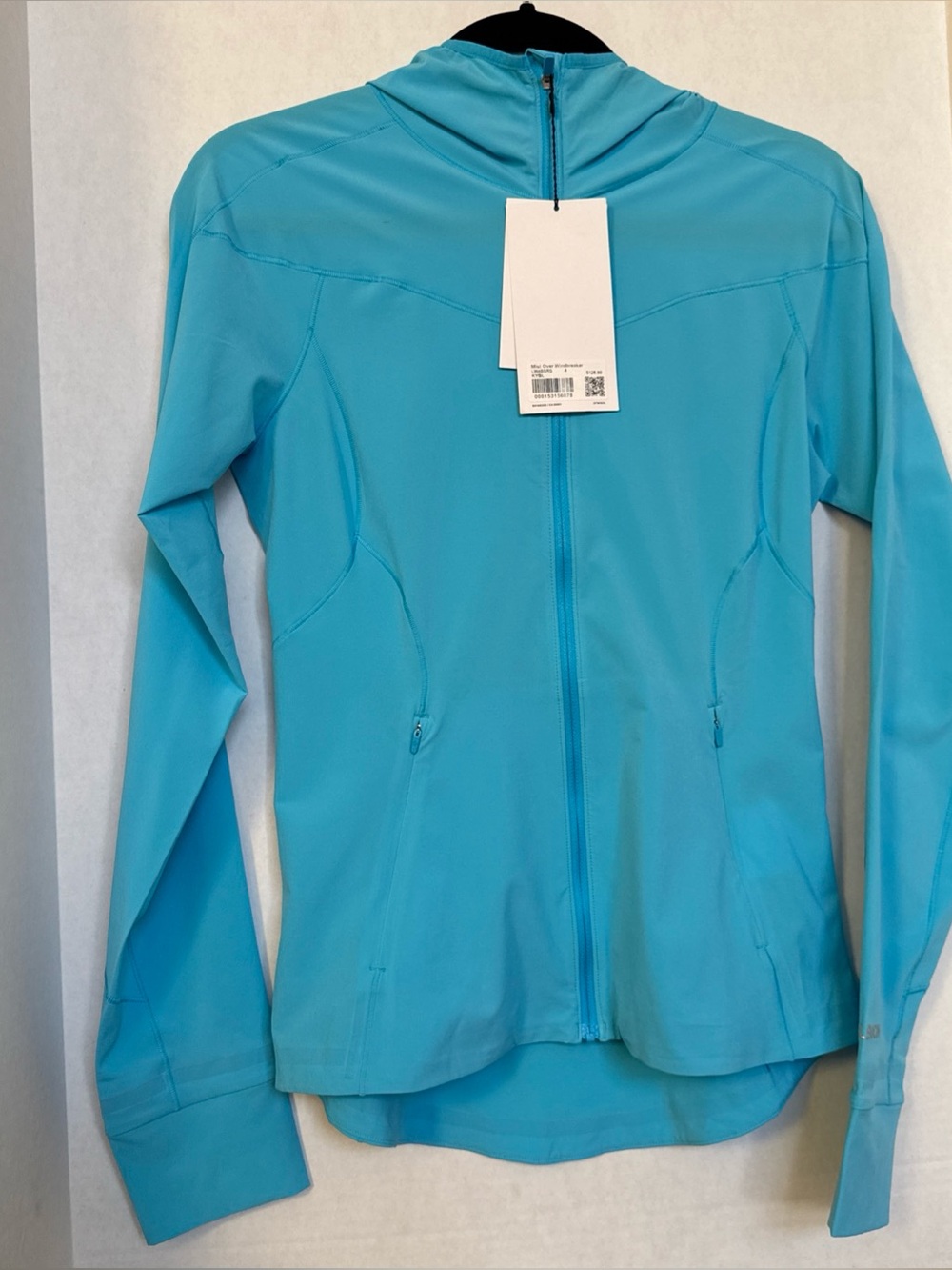 Lululemon Lightweight Windbreaker Kayak Blue, Size 4 NEW Rare Hard to